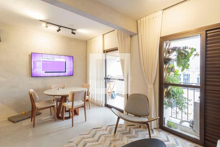 Sala de apartamento para alugar com 2 quartos, 100m² em Itaim Bibi, São Paulo