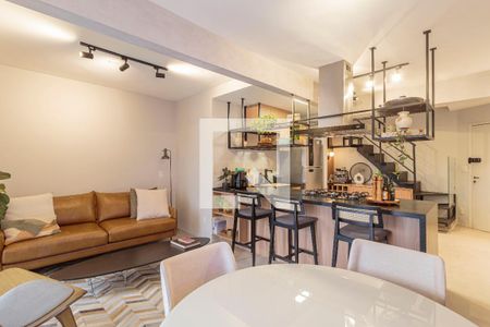 Sala de apartamento para alugar com 2 quartos, 100m² em Itaim Bibi, São Paulo