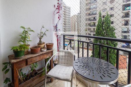 Varanda da Sala de apartamento à venda com 2 quartos, 60m² em Perdizes, São Paulo