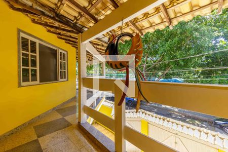 Varanda de casa de condomínio à venda com 3 quartos, 297m² em Vargem Pequena, Rio de Janeiro