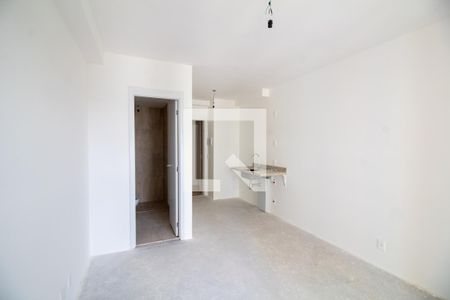 Sala / Quarto - Studio de kitnet/studio à venda com 1 quarto, 24m² em Brooklin, São Paulo