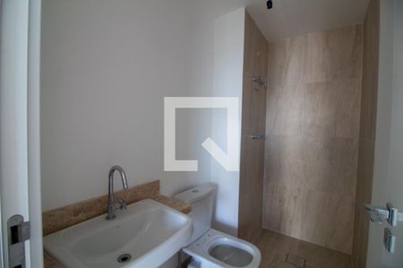 Banheiro de kitnet/studio à venda com 1 quarto, 24m² em Brooklin, São Paulo