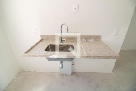 Cozinha de kitnet/studio à venda com 1 quarto, 26m² em Brooklin, São Paulo