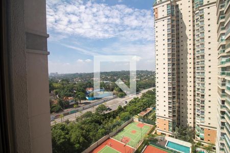 Vista da Sala de kitnet/studio à venda com 1 quarto, 32m² em Brooklin, São Paulo