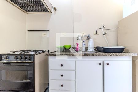 Cozinha de apartamento para alugar com 1 quarto, 42m² em Santa Cecilia, São Paulo