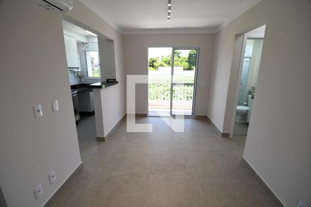 Sala de apartamento para alugar com 2 quartos, 48m² em Mansões Santo Antônio, Campinas