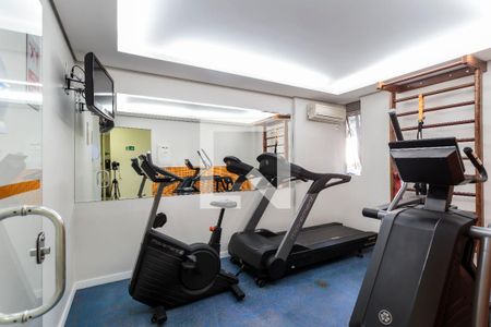 Área comum - Academia de apartamento para alugar com 2 quartos, 70m² em Indianópolis, São Paulo