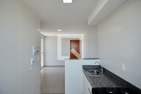 Sala/Cozinha de apartamento para alugar com 2 quartos, 52m² em Palmares, Belo Horizonte