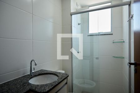 Banheiro de apartamento para alugar com 2 quartos, 52m² em Palmares, Belo Horizonte