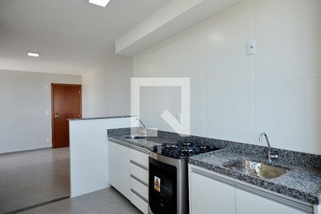 Sala/Cozinha de apartamento para alugar com 2 quartos, 52m² em Palmares, Belo Horizonte