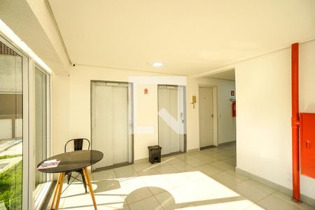 Área comum - Hall social de apartamento para alugar com 1 quarto, 30m² em Vila Carrão, São Paulo