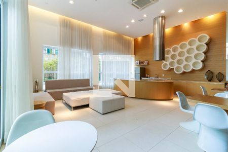 Salão de Festas de apartamento à venda com 2 quartos, 66m² em Brooklin, São Paulo