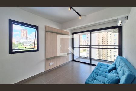 Sala/Cozinha de apartamento à venda com 1 quarto, 37m² em Pompeia, São Paulo