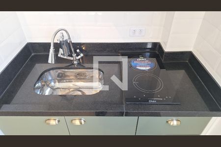 Sala/Cozinha de apartamento à venda com 1 quarto, 37m² em Pompeia, São Paulo