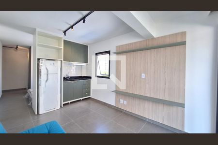 Sala/Cozinha de apartamento à venda com 1 quarto, 37m² em Pompeia, São Paulo