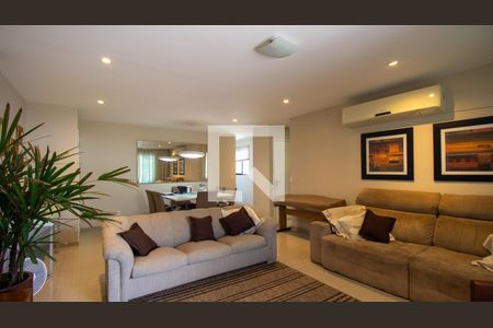 Sala de apartamento à venda com 4 quartos, 201m² em Recreio dos Bandeirantes, Rio de Janeiro