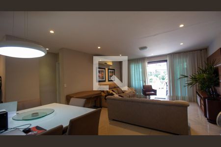 Sala de apartamento à venda com 4 quartos, 201m² em Recreio dos Bandeirantes, Rio de Janeiro