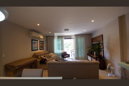 Sala de apartamento à venda com 4 quartos, 201m² em Recreio dos Bandeirantes, Rio de Janeiro