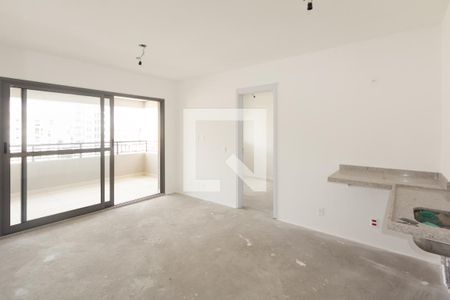 Sala/Cozinha de apartamento à venda com 1 quarto, 42m² em Planalto Paulista, São Paulo