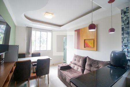 Sala de apartamento à venda com 2 quartos, 54m² em Angola, Betim