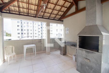 Área comum - Churrasqueira de apartamento para alugar com 2 quartos, 54m² em Angola, Betim