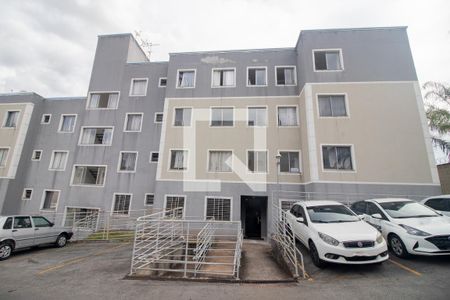 Fachada do bloco de apartamento para alugar com 2 quartos, 54m² em Angola, Betim