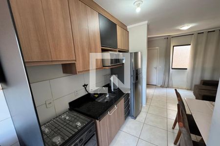 Cozinha - Lavanderia de apartamento para alugar com 2 quartos, 45m² em Jardim Interlagos, Ribeirão Preto