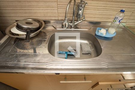 Cozinha  de apartamento à venda com 2 quartos, 48m² em Casa Grande, Diadema