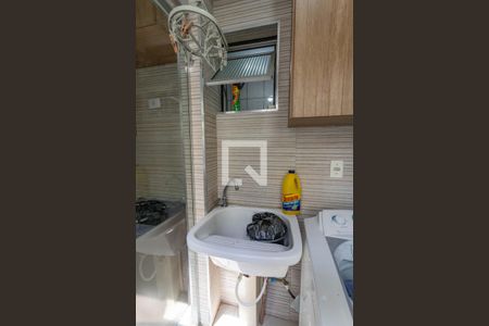Área de serviço  de apartamento à venda com 2 quartos, 48m² em Casa Grande, Diadema