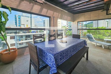 Área de Lazer privativa de apartamento para alugar com 3 quartos, 230m² em Jardim Las Palmas, Guarujá