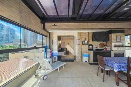 Área de Lazer privativa de apartamento para alugar com 3 quartos, 230m² em Jardim Las Palmas, Guarujá