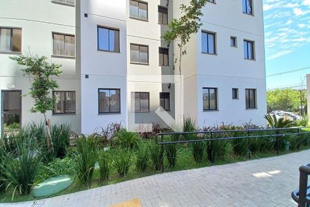 Fachada do bloco de apartamento à venda com 2 quartos, 42m² em Residencial Parque da Fazenda, Campinas