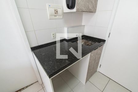 Sala/cozinha de apartamento para alugar com 1 quarto, 26m² em Cambuci, São Paulo