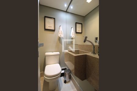 Lavabo de apartamento à venda com 3 quartos, 130m² em Indianópolis, São Paulo