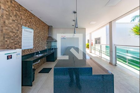 Área comum de apartamento à venda com 2 quartos, 48m² em Chácaras Reunidas Santa Terezinha, Contagem