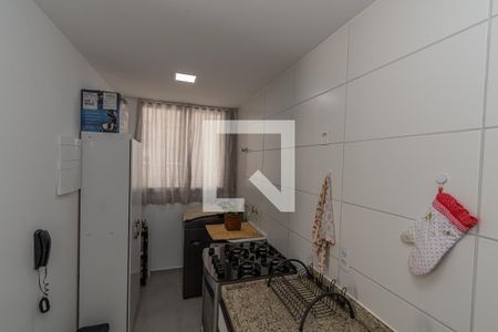 Cozinha e Área de Serviço de apartamento para alugar com 2 quartos, 56m² em Jardim Sao Sebastiao, Hortolândia