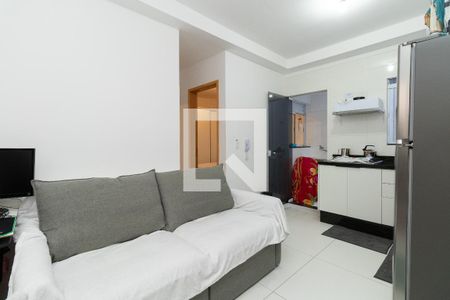 Sala de apartamento à venda com 2 quartos, 47m² em Vila Guilhermina, São Paulo