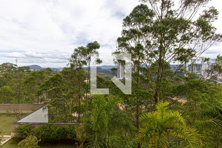 Vista da Sala de apartamento para alugar com 2 quartos, 75m² em Vila da Serra, Nova Lima