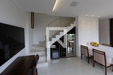 Sala de apartamento para alugar com 2 quartos, 75m² em Vila da Serra, Nova Lima