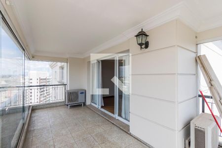 Varanda da Sala de apartamento à venda com 3 quartos, 270m² em Campo Belo, São Paulo