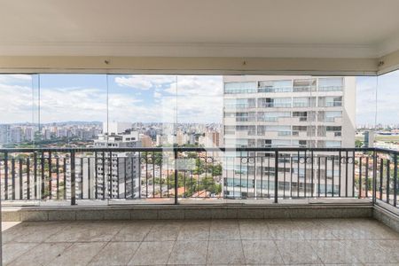 Varanda da Sala de apartamento à venda com 3 quartos, 270m² em Campo Belo, São Paulo