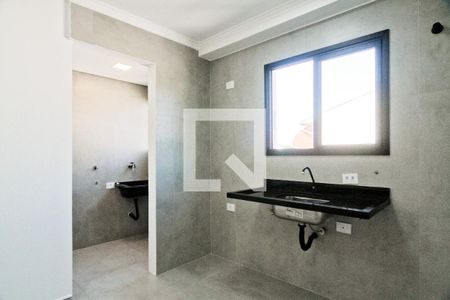Cozinha de apartamento para alugar com 1 quarto, 32m² em Carandiru, São Paulo