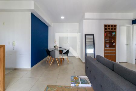 Sala de apartamento à venda com 1 quarto, 69m² em Brooklin, São Paulo
