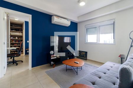 Sala de apartamento à venda com 1 quarto, 69m² em Brooklin, São Paulo