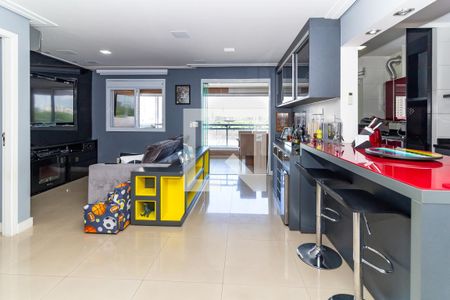 Sala de apartamento à venda com 2 quartos, 93m² em Várzea da Barra Funda, São Paulo