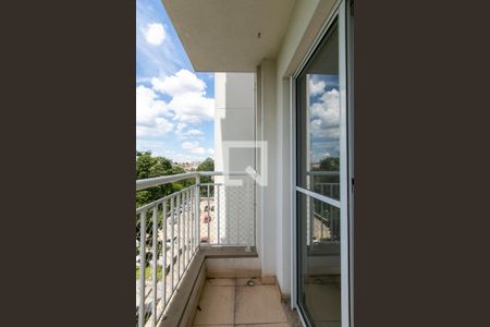 Varanda da Sala de apartamento para alugar com 2 quartos, 48m² em Parque Dom Joao Neri, São Paulo