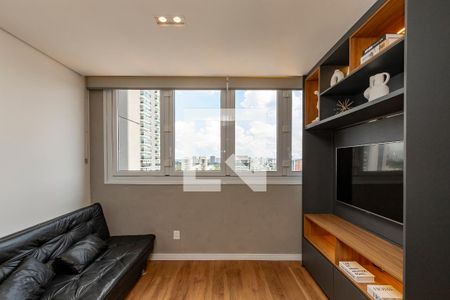 Sala de apartamento para alugar com 1 quarto, 38m² em Vila Sao Francisco (zona Sul), São Paulo