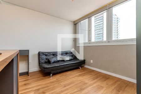Sala de apartamento para alugar com 1 quarto, 38m² em Vila Sao Francisco (zona Sul), São Paulo