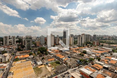 Vista da Sala de apartamento para alugar com 1 quarto, 38m² em Vila Sao Francisco (zona Sul), São Paulo