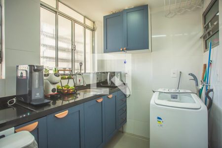 Cozinha de apartamento à venda com 2 quartos, 46m² em Mirandópolis, São Paulo
